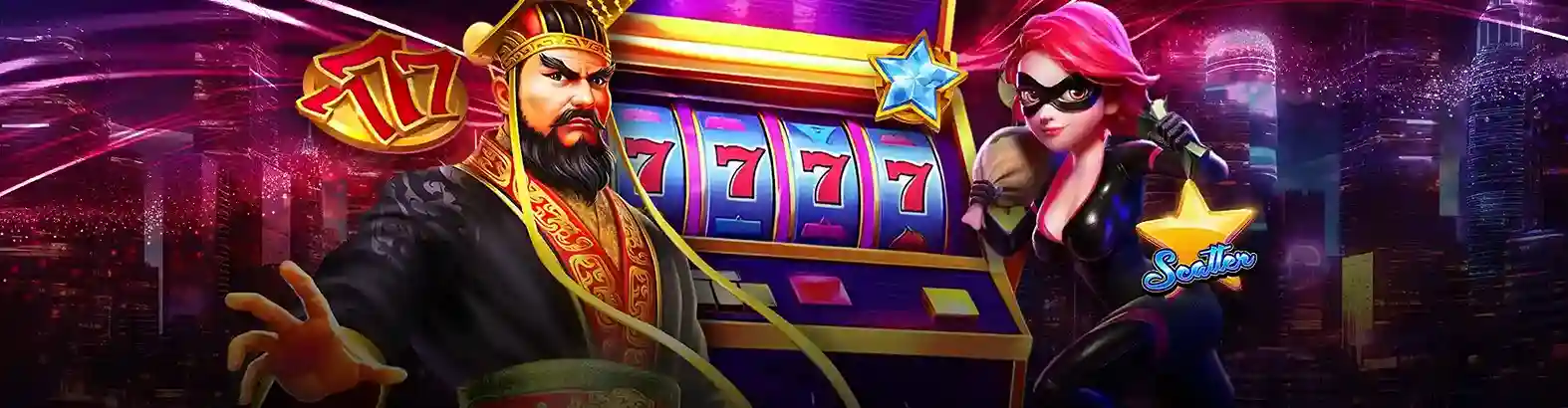 Classic slot reels with jackpot symbols at PHI999 online casino